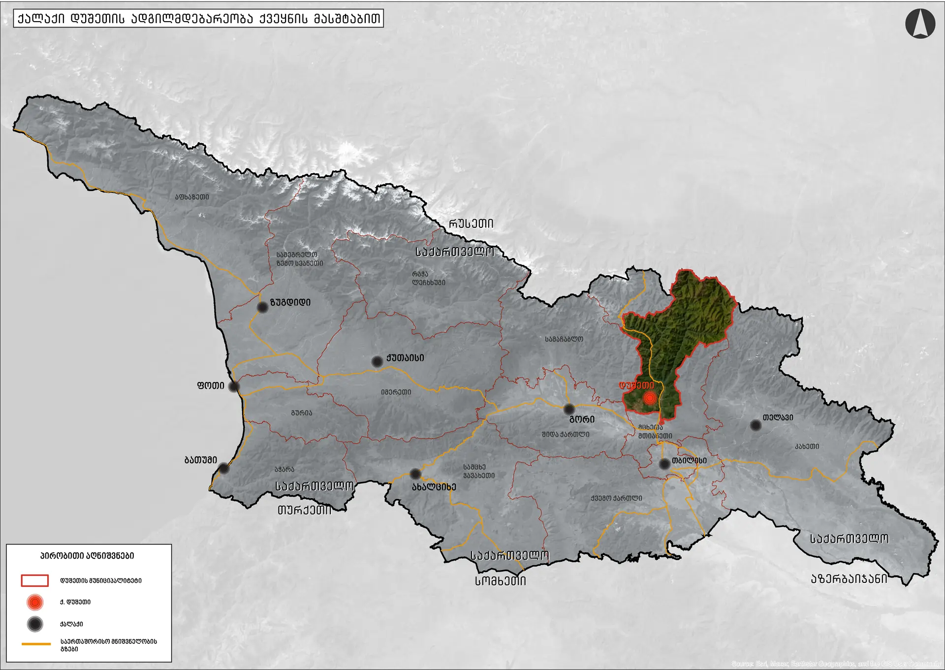 Dusheti master plan